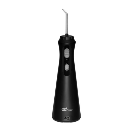 Dus bucal portabil Waterpik WP-492, 4 capete incluse (Negru)