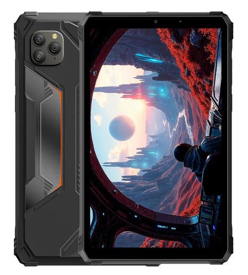 Tableta Blackview Active 5 Rugged, Procesor Octa-Core Unisoc T615, Ecran IPS 90Hz 8.68inch, 8GB RAM, 128GB Flash, 16MP, Android, NFC, Mod Manusi, TUV, 6600 mAh, 18 W, Dual SIM (Negru)
