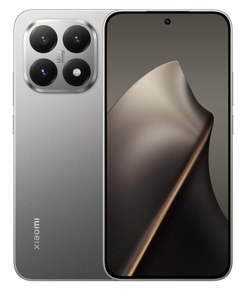 Telefon Mobil Xiaomi 15T Pro, Procesor Octa-Core Mediatek Dimensity 9400+, AMOLED touchscreen 6.83inch, 12GB RAM, 512GB Flash, Camera Tripla 50+50+12MP, Wi-Fi, 5G, Dual Sim, Android (Gri)