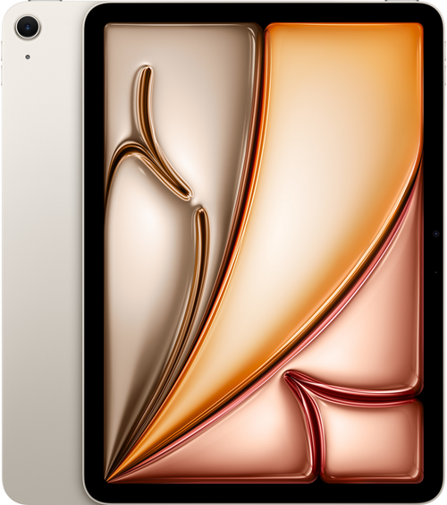 Tableta Apple iPad Air 11 M3, Procesor Apple M3 Octa-Core, Liquid Retina IPS 11inch, 8GB RAM, 256GB Flash, Camera 12MP, Wi-Fi, Bluetooth, iPadOS (Auriu)