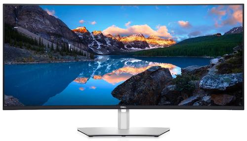 Monitor IPS LED DELL 39.7inch U4021QW, WUHD (5120 x 2160), HDMI, DisplayPort, Ecran Curbat (Negru/Argintiu)