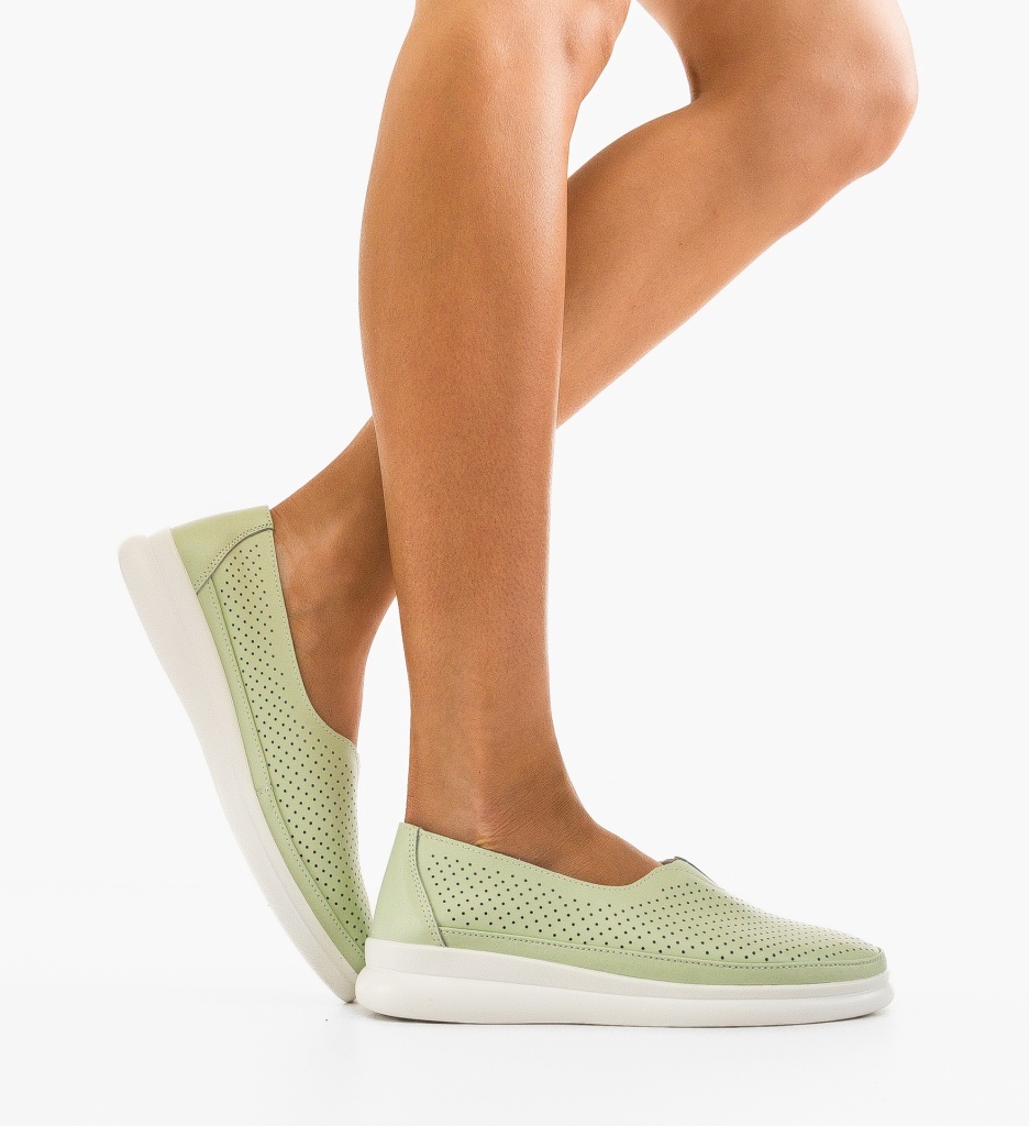 Pantofi Casual dama Sorato Verzi