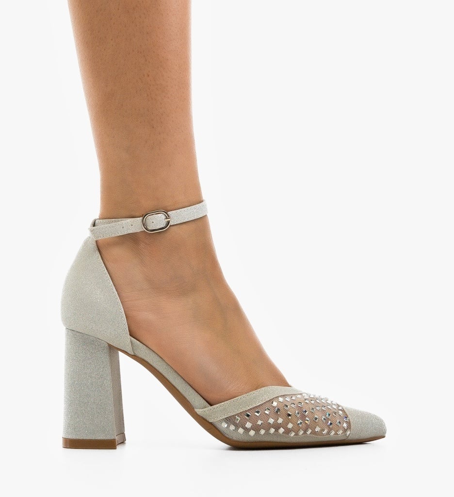 Pantofi dama Nanarys Argintii