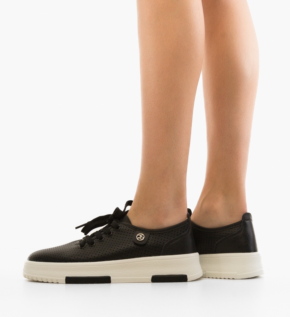 Pantofi Casual Ygrysha Negri