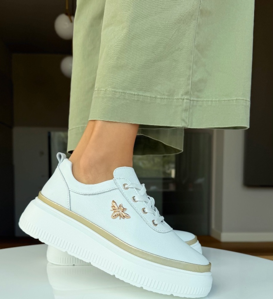 Pantofi Casual Zumzy Albi