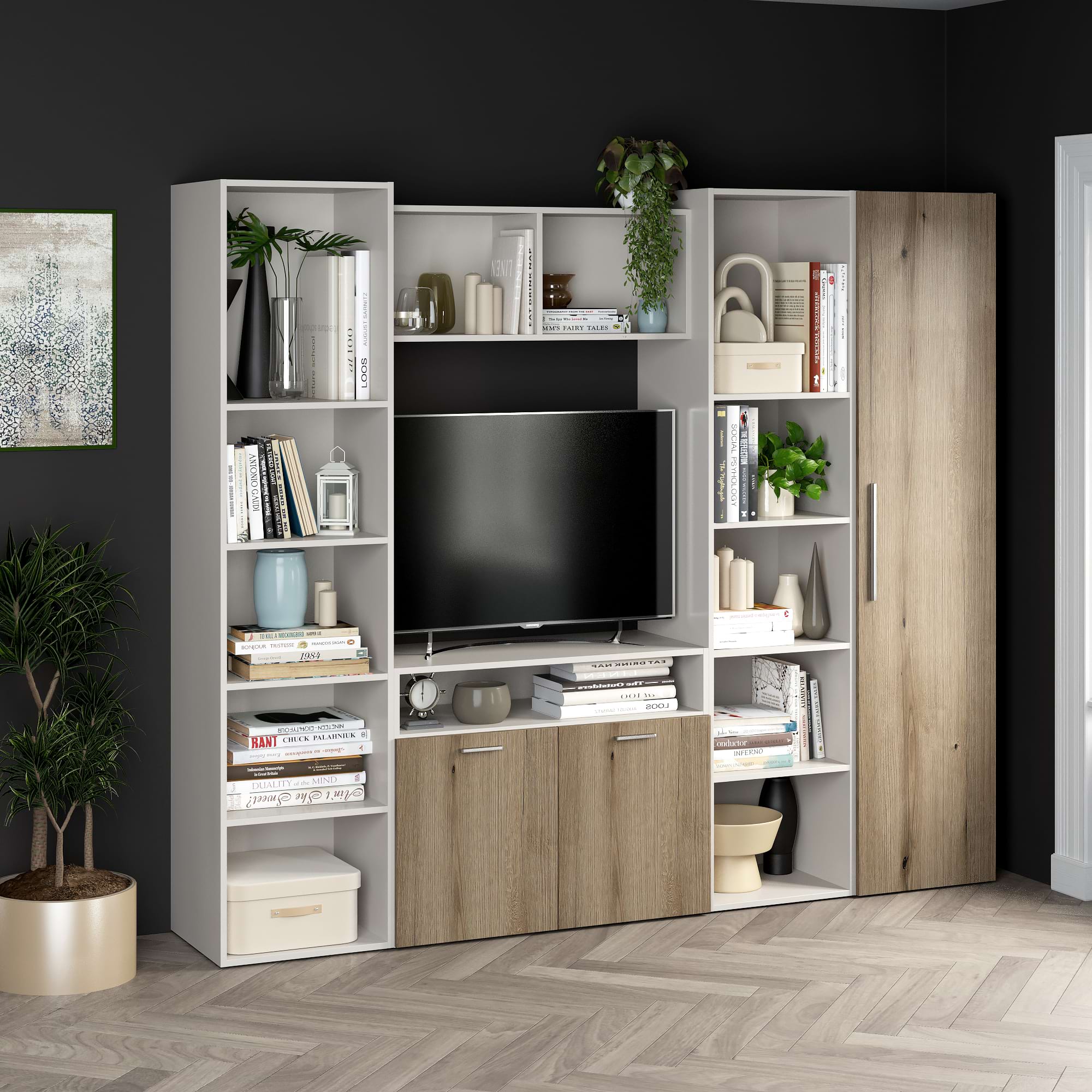 Biblioteca living ARONA 225