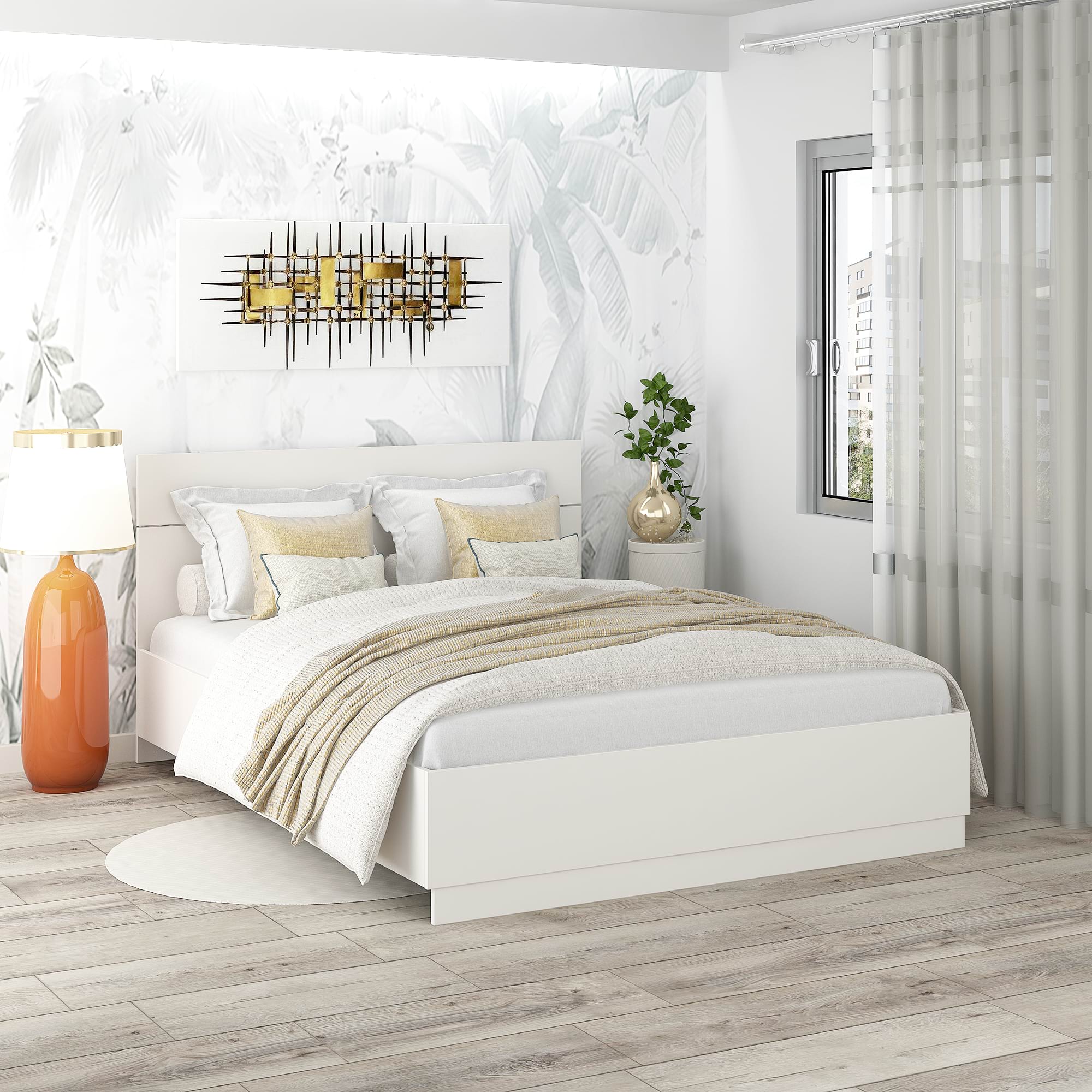 Pat AMBRO cu saltea inclusa, 160x200