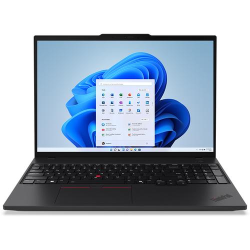 Laptop Lenovo ThinkPad T16 Gen 4 (Procesor Intel® Core™ Ultra 7 255U (12M Cache, up to 5.20 GHz) 16inch WUXGA, 64GB, 1TB SSD, Intel Graphics, Win 11 Pro, Negru)
