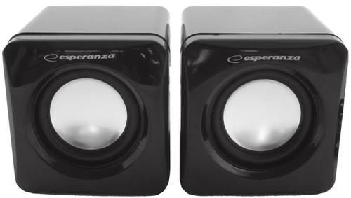 Boxe Esperanza Leggiero EP111 Cube, 2.0, USB, 2 x 3 W (Negru)