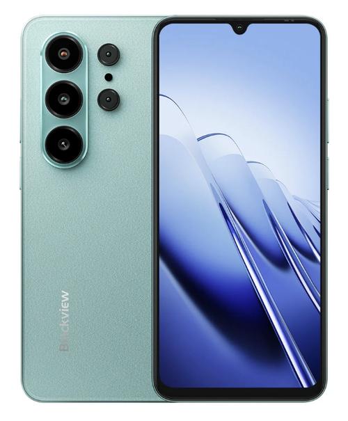 Telefon Mobil Blackview Wave 10, Procesor Unisoc UMS9230E, Ecran IPS LCD 6.88, 8GB RAM, 128GB Flash, Camera 32MP, Wi-Fi, 4G, Dual Sim, Android (Verde)