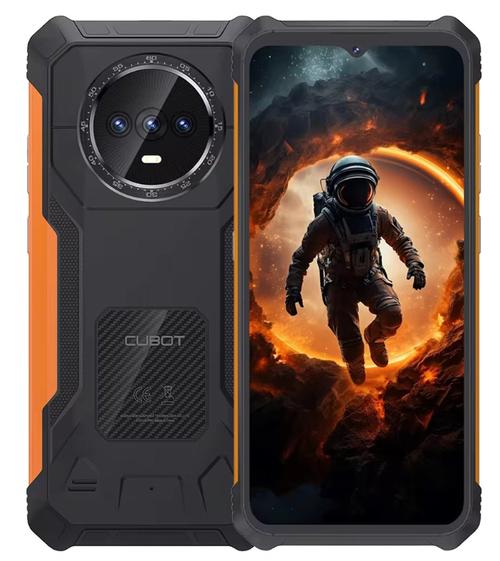 Telefon Mobil Cubot KingKong ES, Procesor Unisoc T606 Octa-Core, Ecran IPS LCD 6.56inch, 6GB RAM, 128GB Flash, Camera Tripla 48 + 2 + AUX, Wi-Fi, 4G, Dual Sim, Android (Negru)