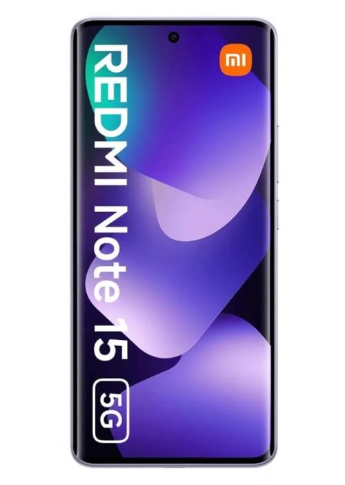 Telefon Mobil Xiaomi Redmi Note 15 5G, Procesor Qualcomm SM6475-AB Snapdragon 6 Gen 3 Octa-Core, AMOLED 6.77inch, 6GB RAM, 128GB Flash, Camera Tripla 108+8+2 MP, Wi-Fi, 5G, Dual Sim, Android (Mov)