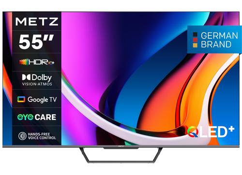 Televizor QLED Metz 139 cm (55inch) 55MQD7500, Ultra HD 4K, Smart TV, Google TV, WiFi, CI+