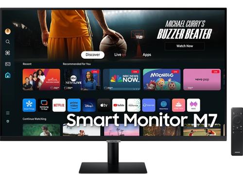 Monitor VA LED Samsung Smart M7, 32inch, UHD (3840 x 2160), HDMI (Negru)