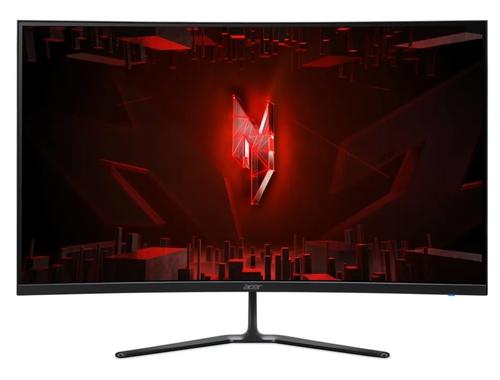 Monitor Gaming VA LED Acer 31.5inch Nitro ED320QUS3, WQHD (2560 x 1440), HDMI, DisplayPort, Ecran curbat, Boxe, 144 Hz, 1 ms (Negru)