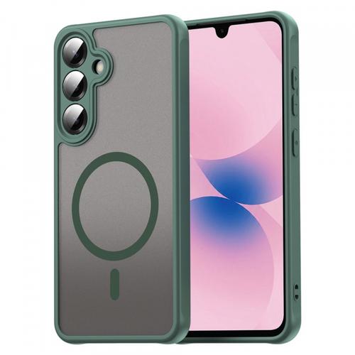 Husa MagSafe pentru Samsung Galaxy A27 5G, Techsuit, HaloFrost II, Verde