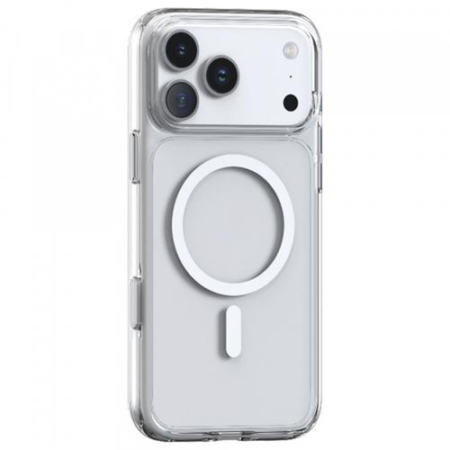 Husa MagSafe pentru Apple iPhone 17 Pro Max, Torras, Guardian, Transparenta