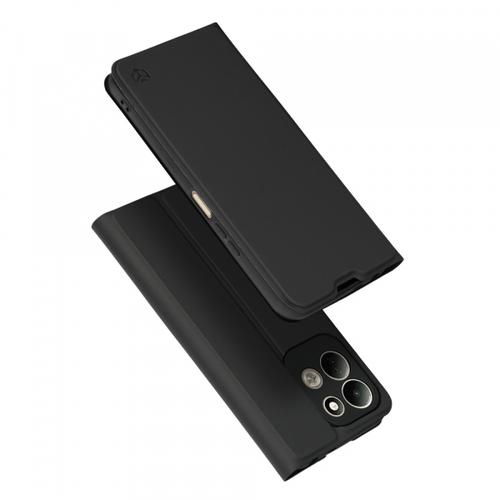 Husa pentru Xiaomi Redmi 17 5G / 17 4G, Techsuit, Magskin Book, Neagra