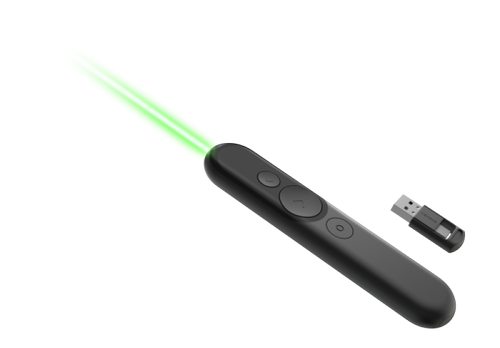 Presenter Laser Lenovo 4XW1S62315, USB Wireless, Negru