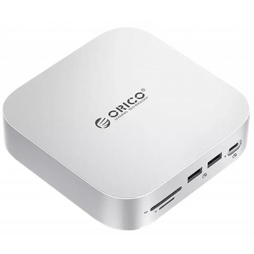 Docking Station Orico MiniLink M48PR pentru Apple Mac Mini M4, 9in1 (Argintiu)