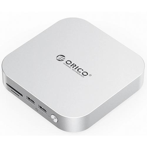 Docking Station Orico MiniLink M49P pentru Apple Mac Mini M4, 9in1 (Argintiu)