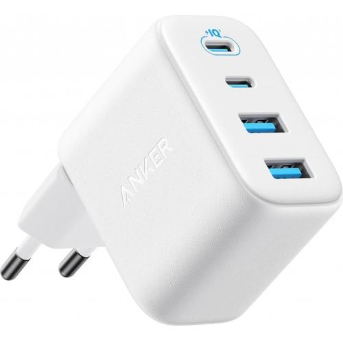 Incarcator Retea Anker Zolo, 50W, 3A, 2 x USB-A - 2 x USB-C (Alb)