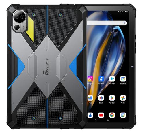 Tableta Fossibot DT2 4G, Procesor MT8781 Octa Core, Ecran HD 2K 10.4inch, 12GB RAM, 256GB Flash, 64MP+32MP, Android 13, NFC, OTG, Wifi6, Quad Box, Dual SIM (Albastru)