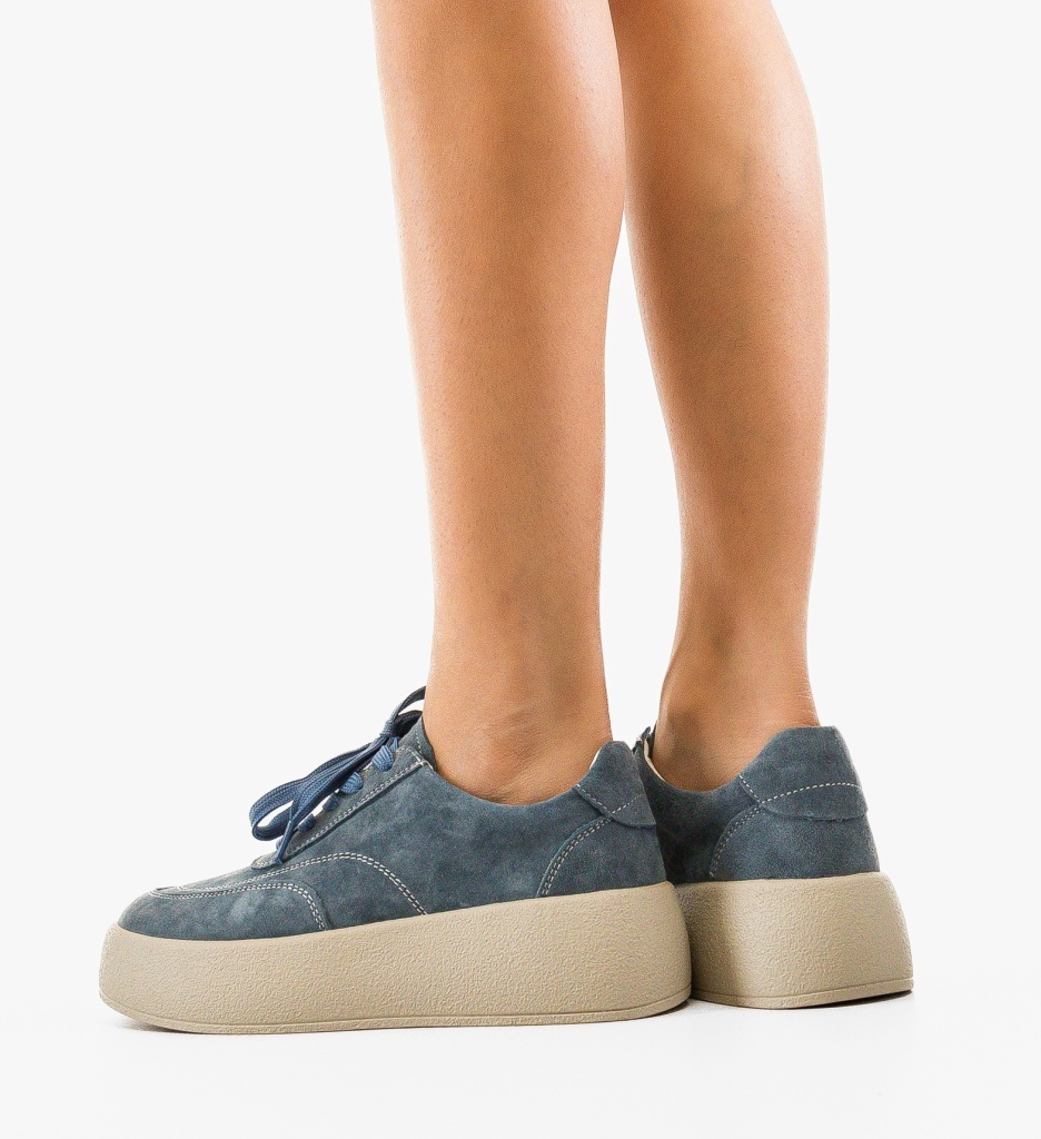 Sneakers dama Brittni Albastri