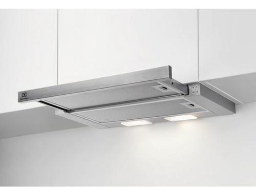 Hota incorporabila telescopica Electrolux LFP326S, 410 mc/h, Clasa C, 60 cm (Argintiu)