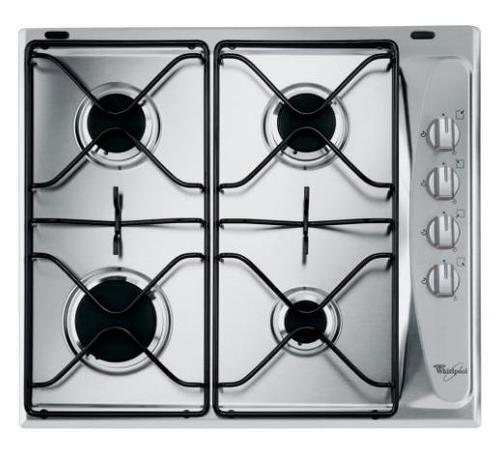 Plita pe gaz incorporabila WHIRLPOOL AKM268IX, 4 arzatoare gaz (Inox)
