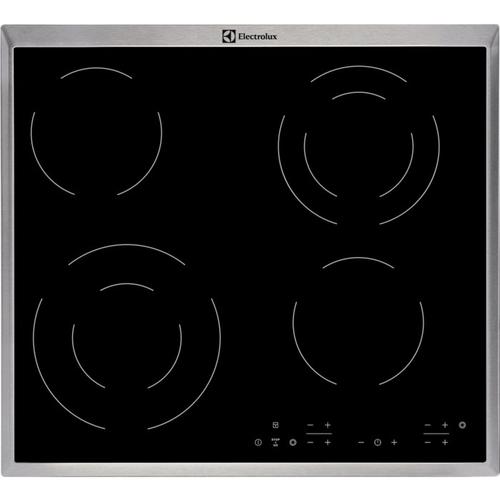 Plita electrica incorporabila ELECTROLUX EHF6342XOK, 4 arzatoare (Neagra)