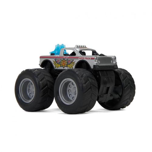 Masinuta de politie MomKi MOMKI1199-8GRI, 8.5cm, Gri