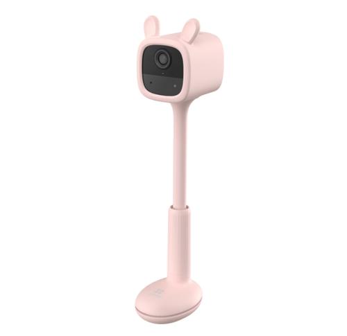 Camera de supraveghere bebelusi Ezviz BM1 Pink Baby Monitor, 2MP, 1080p, 2000 mAh (Roz)