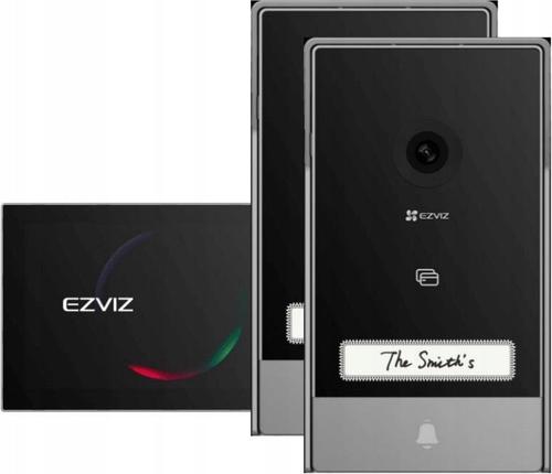 Videointerfon EZVIZ HP7, Ecran 7inch, Microfon, Difuzor, Wi-Fi (Argintiu/Negru)