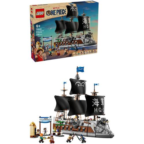 LEGO® ONE PIECE Corabia de lupta a lui Garp 75646, 1705 piese