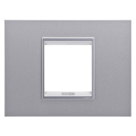 PLACA LUX - IN TECHNOPOLYMER - 2 MODULE - TITAN MONOCROM - CHORUSMART