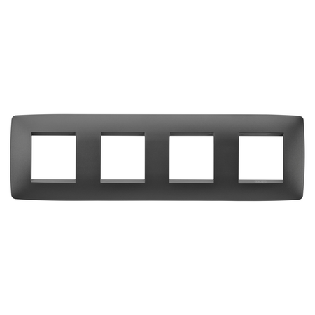 O PLACA INTERNATIONALA - TEHNOPOLIMER VOPSIT - 2+2+2+2 MODULE ORIZONTAL - NEGRU SATINAT - CHORUSMART
