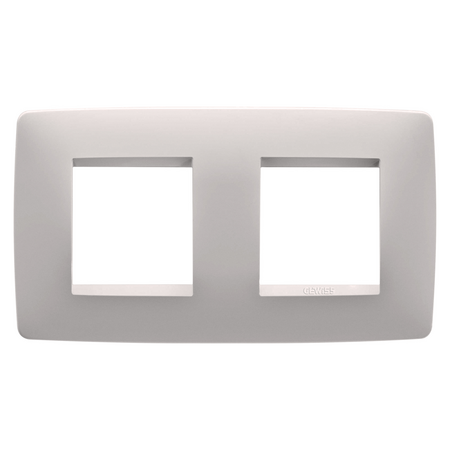 PLACA INTERNATIONALA ONE- IN TEHNOPOLIMER VOPSIT - 2+2 MODULE ORIZONTAL - BEJ NATURAL - CHORUSMART