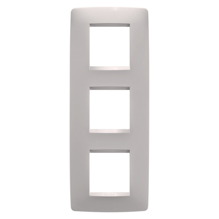 PLACA INTERNATIONALA ONE - IN TEHNOPOLIMER VOPSIT - 2+2+2 MODULE VERTICAL - BEJ NATURAL - CHORUSMART