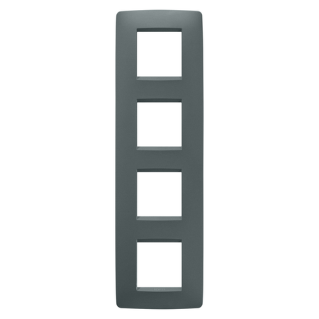 PLACA INTERNATIONALA ONE - IN TEHNOPOLIMER VOPSIT - 2+2+2+2 MODULE VERTICAL - TURCOAZ - CHORUSMART
