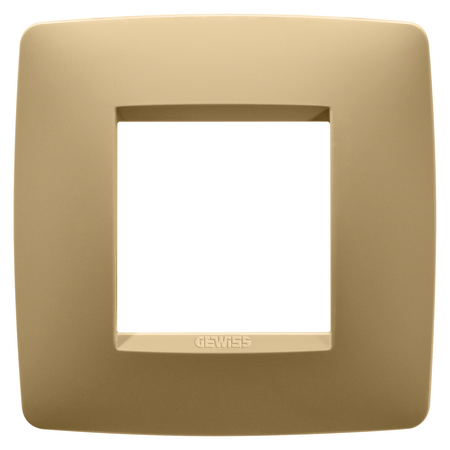 PLACA INTERNATIONALA ONE - IN TEHNOPOLIMER VOPSIT - 2 MODULE - AUR - CHORUSMART