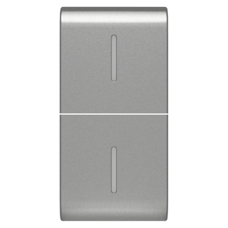 BUTON ÎNLOCUIBIL PENTRU COMENZI AXIALE - CU 2 DIFUZOARE - 1 MODUL - TITAN - CHORUSMART