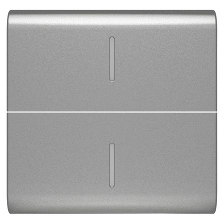 BUTON ÎNLOCUIBIL PENTRU COMENZI AXIALE - CU 2 DIFUZOARE - 2 MODULE - TITAN - CHORUSMART