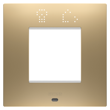 PLACA INTERNATIONALA EGO SMART - IN TEHNOPOLIMER VOPSIT - 2 MODULE - AUR - CHORUSMART
