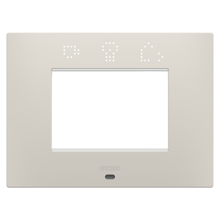 PLACA INTELIGENTA EGO - TEHNOPOLIMER VOPSIT - 3 MODULE - BEJ NATURAL - CHORUSMART