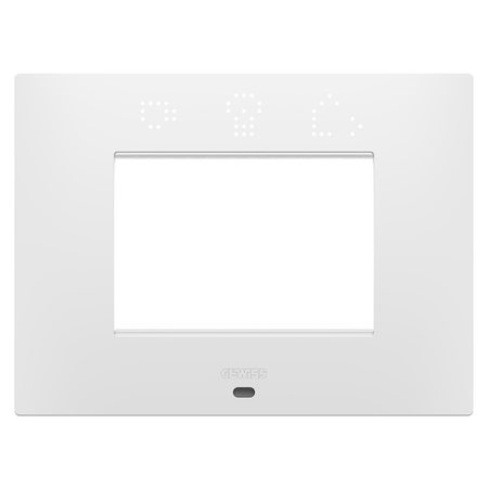 PLACA INTELIGENTA EGO - IN TEHNOPOLIMER VOPSIT - 3 MODULE - ALB SATINAT - CHORUSMART