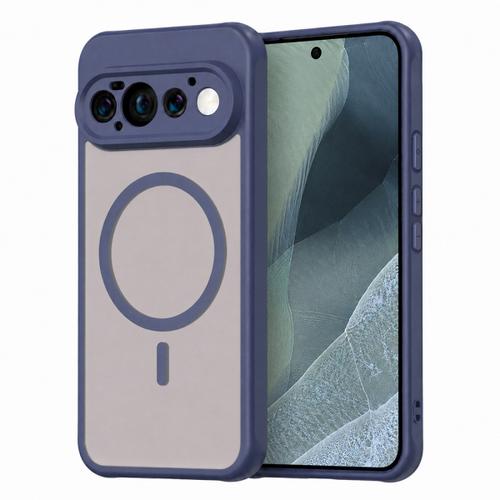 Husa MagSafe pentru Google Pixel 11 Pro, Techsuit, HaloFrost II, Albastru