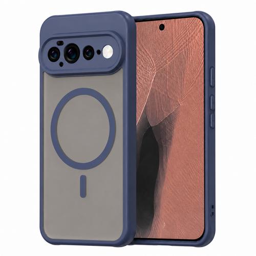Husa MagSafe pentru Google Pixel 11 Pro XL, Techsuit, HaloFrost II, Albastru