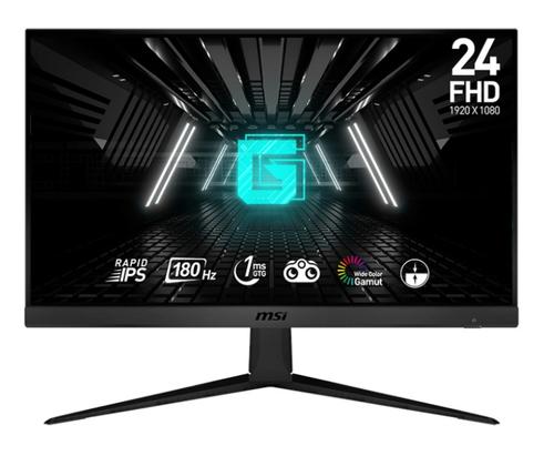 Monitor Gaming Rapid IPS LED MSI 24inch G2412F, Full HD (1920 x 1080 ), HDMI, DisplayPort, 180 Hz, 1 ms (Negru)