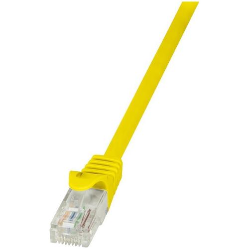 Cablu UTP LOGILINK Cat6, cupru-aluminiu, 1 m, galben, AWG24, CP2037U